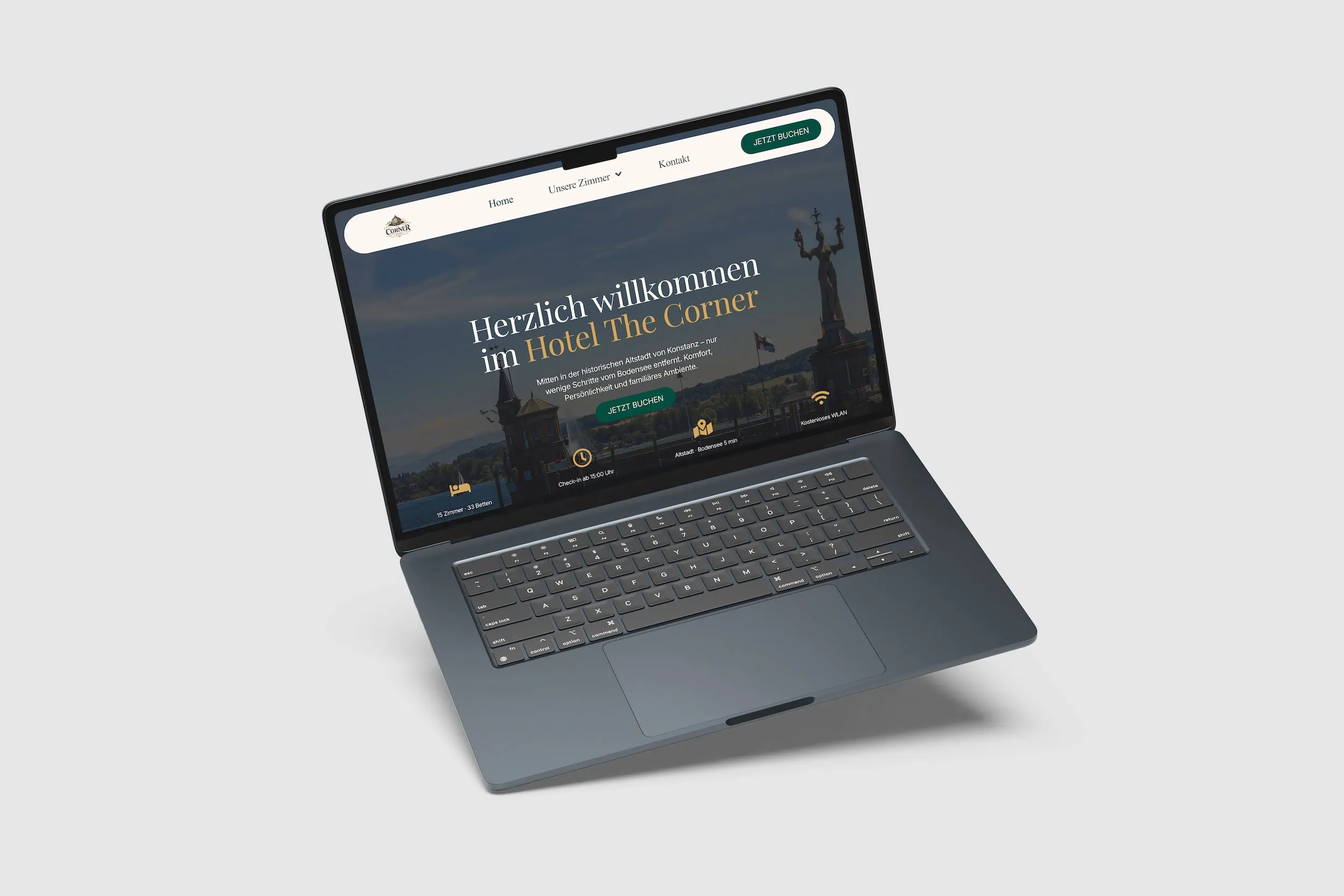 Website für ein Hotel, umgesetzt von LEOSA